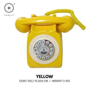 Homlly Retro Phone Recorder: Audio Guest Book Recorder for Parties and Weddings