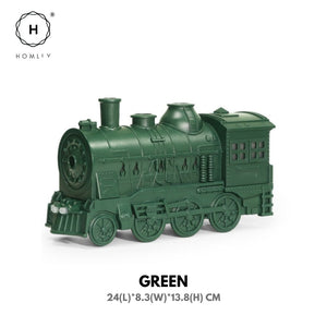 Homlly Steam Train Diffuser Humidifier With Light (300ml）