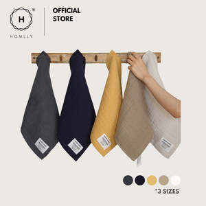 Homlly Michii 2 Layers baby Soft Gauze Towel