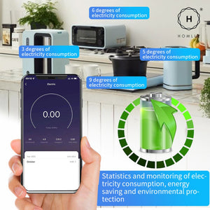 Homlly Smart WIFI Power Strip 4 AC Outlets  4 USB Ports