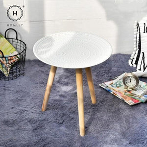 Homlly Bosca 3 legged Coffee Round Side Table