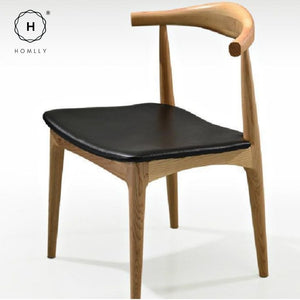 Homlly Wegner Ash Wood Elbow Chair