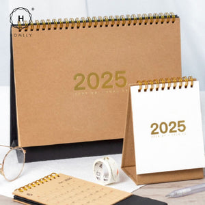 Homlly Desktop Stand up Monthly Planner Calendar (2025)