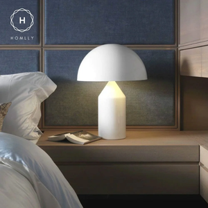 [2nd Chance] Homlly Mid Century Mushroom Brass Table Lamp