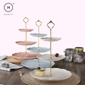 Homlly Macaron Stand (3 tiers)