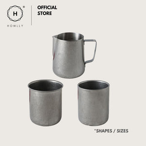 Homlly Tonii Flake Texture 304 Stainless Steel Cup Mug Pitcher Drinkware