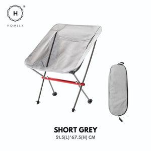 Homlly Ultralight Portable Outdoor Camping Folding Chair