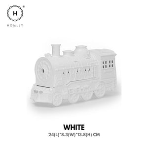 Homlly Steam Train Diffuser Humidifier With Light (300ml）