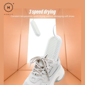 Homlly Deodorizing Boot Shoe Dryer with Timer via USB charging