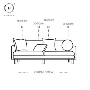 Homlly Luxii II Black Decorative Pillow Cushion Cover