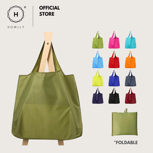 Homlly Reusable Shopping Bag Foldable Shopping Bag Eco Waterproof Shopping Tote Bag