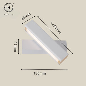 Homlly 330 Degree Rotating Bedside Wall Lamp