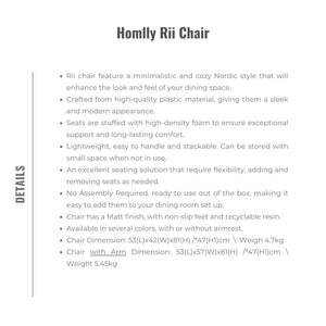 Homlly Rii Chair