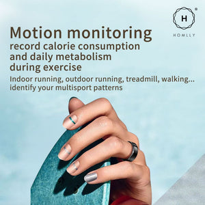 Homlly Smart Health Ring for Fitness, Sleep, and Heart Health