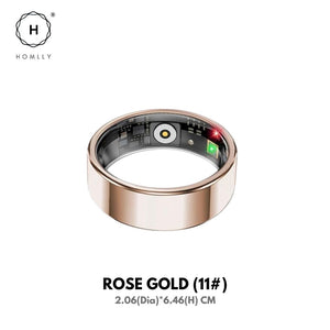 Homlly Smart Health Ring for Fitness, Sleep, and Heart Health