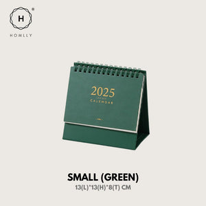 Homlly Calen Desktop Stand up Monthly Planner Calendar (2025)