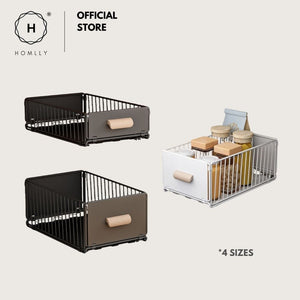 Homlly Todii Pull Out Kitchen Cabinet Organizer Tray