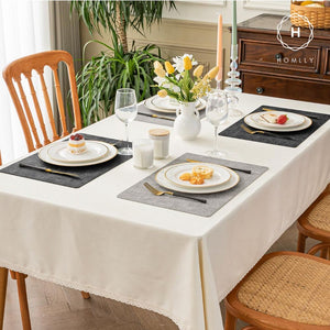Homlly Monii Double Color Leather Waterproof Heat Resistance Table Placemats