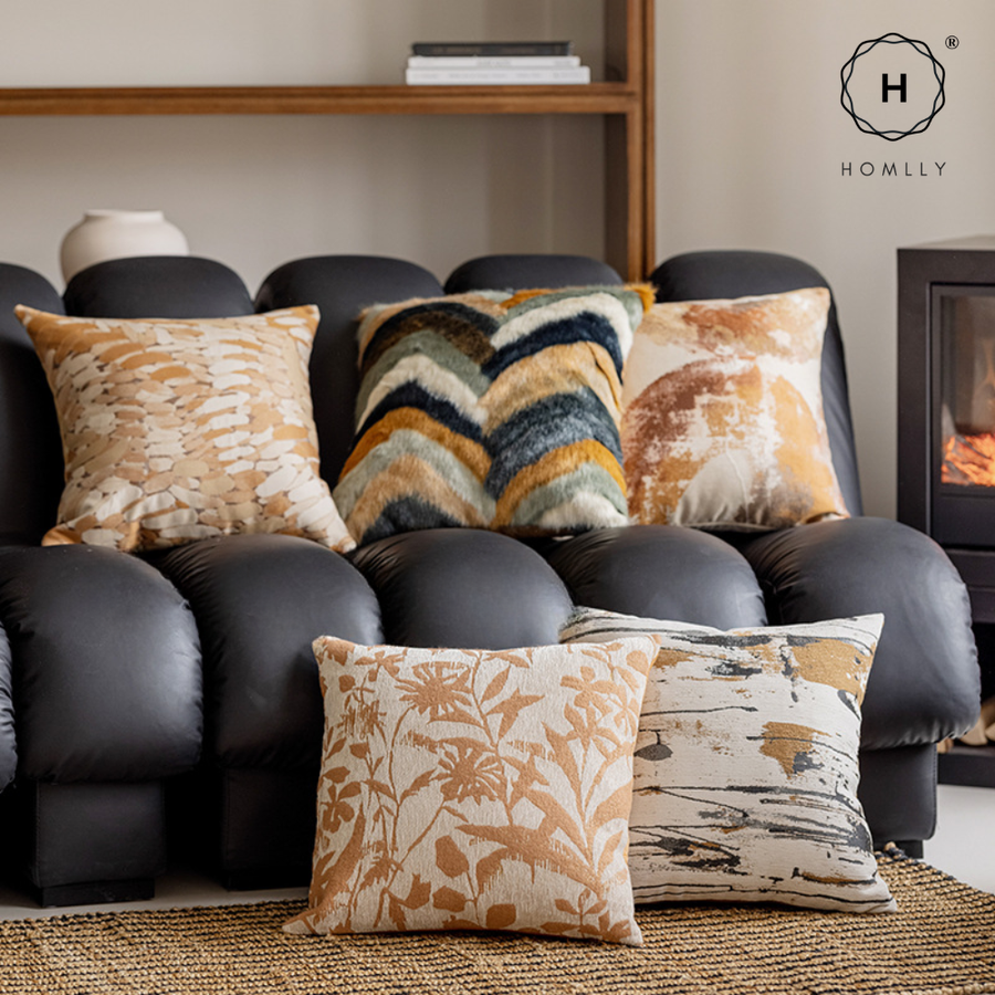 Homlly Hogaa Modern Luxury Pillow Cushion Covers