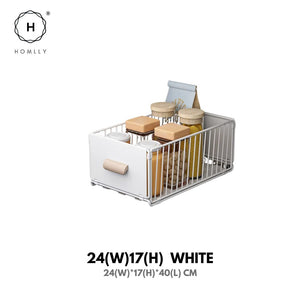 Homlly Todii Pull Out Kitchen Cabinet Organizer Tray