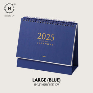 Homlly Calen Desktop Stand up Monthly Planner Calendar (2025)