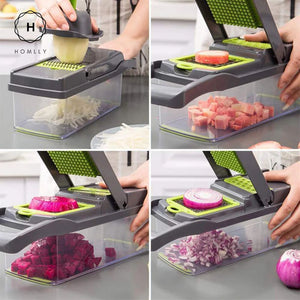 Homlly 12 in 1 Vegetable Food Chopper