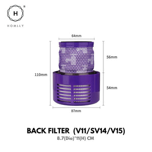 Homlly Vacuum Cleaner HEPA Filter for Dy son