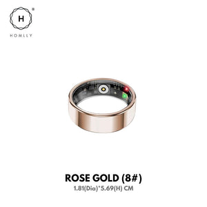 Homlly Smart Health Ring for Fitness, Sleep, and Heart Health
