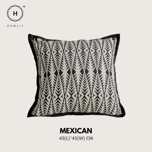 Homlly Achromatic Decorative Pillow Cushion Cover