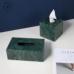 [2nd Chance] Homlly Real Marble Tissue Box Holder