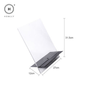 Homlly Plutii Acrylic Book holder Stand