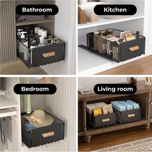 Homlly Todii Pull Out Kitchen Cabinet Organizer Tray