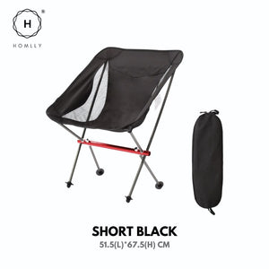 Homlly Ultralight Portable Outdoor Camping Folding Chair