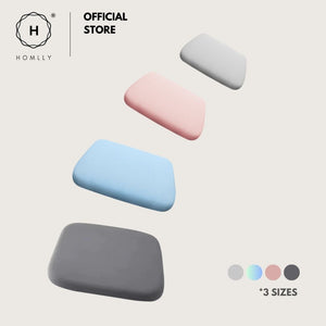 Homlly Memory Foam Ice Silk Cooling Seat Cushion