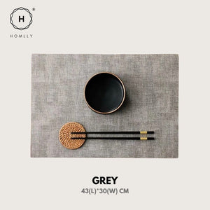 Homlly Monii Leather Waterproof Table Placemats