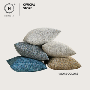 Homlly Natta Weave Chenille Sofa Cushion Cover Case (45x45cm)