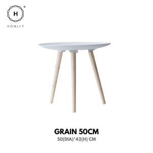 Homlly Bosca 3 legged Coffee Round Side Table
