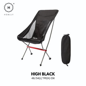 Homlly Ultralight Portable Outdoor Camping Folding Chair