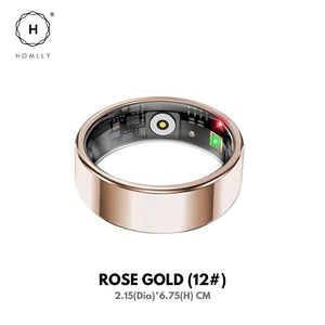 Homlly Smart Health Ring for Fitness, Sleep, and Heart Health