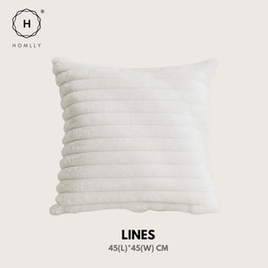 Homlly Achromatic Decorative Pillow Cushion Cover