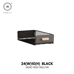 Homlly Todii Pull Out Kitchen Cabinet Organizer Tray