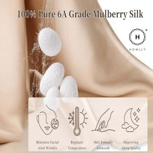 Homlly Mulberry Silk 3D Eye Mask