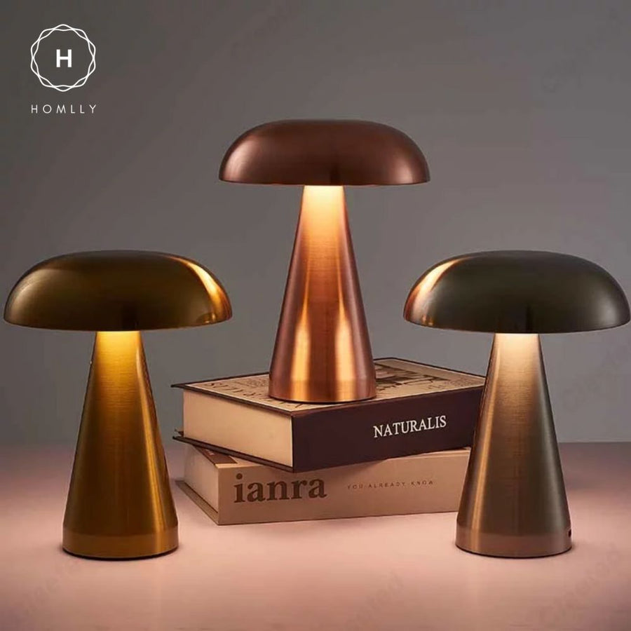 Homlly Edo Mushroom Touch LED Table Lamp