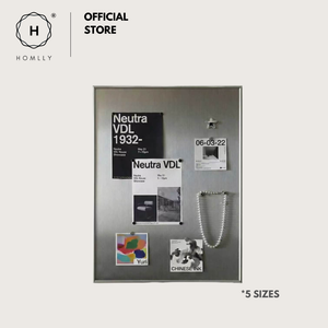 Homlly Tonii Stainless Steel Magnetic Display Notice Board