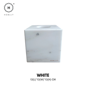 [2nd Chance] Homlly Real Marble Tissue Box Holder