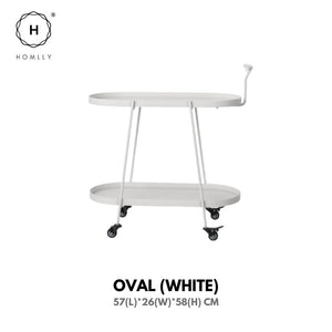 Homlly Collii Serving Bar Cart Trollery
