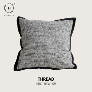 Homlly Achromatic Decorative Pillow Cushion Cover