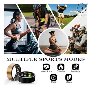 Homlly Smart Health Ring for Fitness, Sleep, and Heart Health