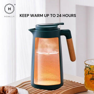 Homlly Cole Thermal Insulated Carafe Flask (1L)