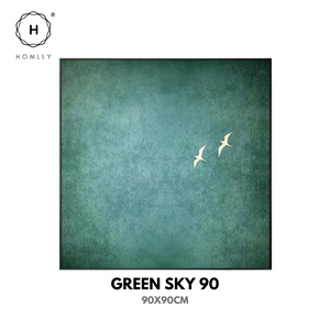 Homlly Dual Bird Crane Wall Painting